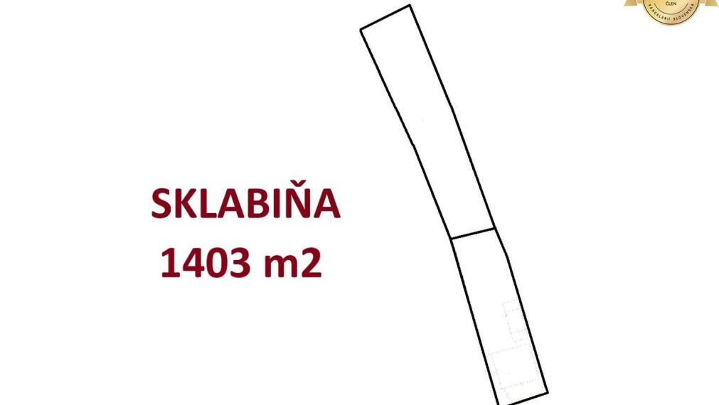Stavebný pozemok 1403m2 - SKLABIŇA -7 km od mesta Martin 