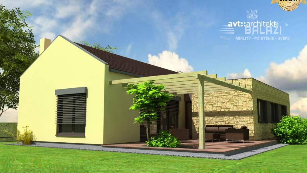 DREVODOM - NÍZKOENERGETICKÝ 4 izbový, 130 m2, okr. Martin