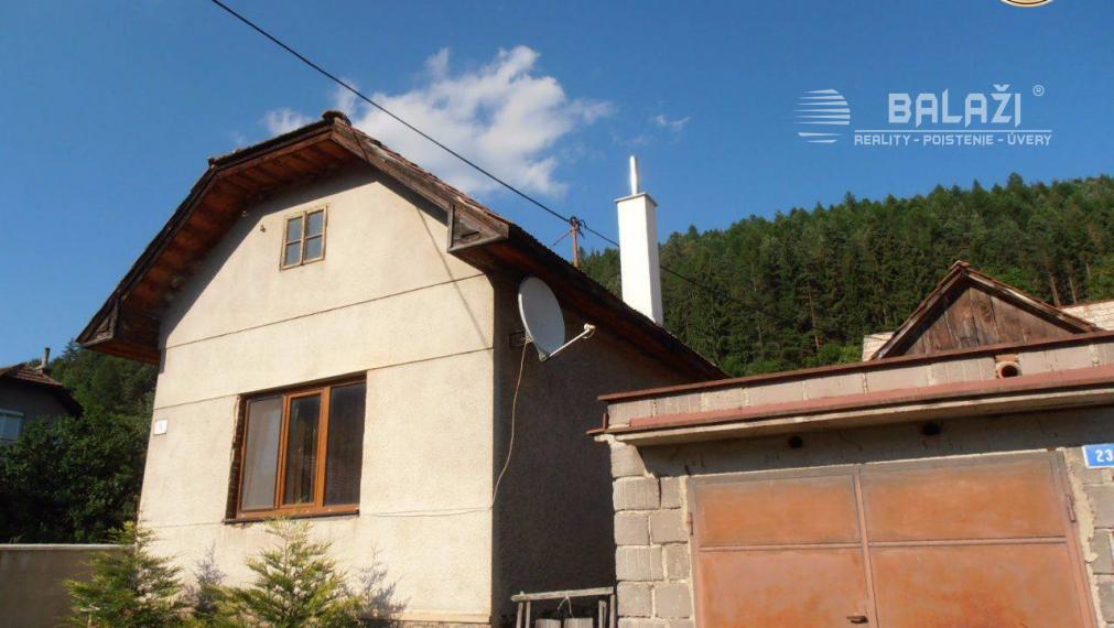 BRIEŠTIE - 3izb. rodinný dom, pozemok 1193m2, okr. Turčianske Teplice