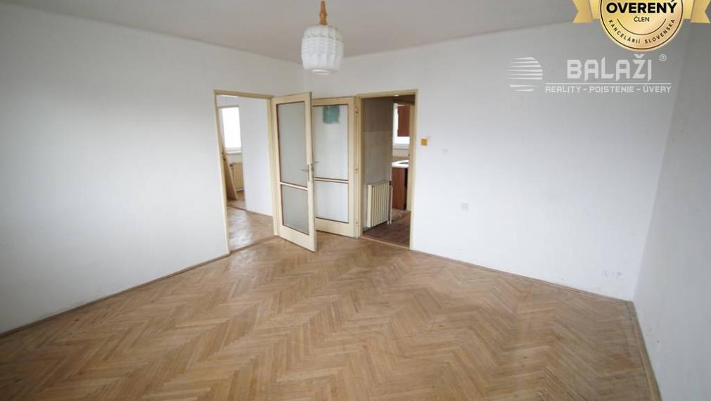 Rezervovaný!!! VRÚTKY 3 izb. byt, 56m2, okr. Martin