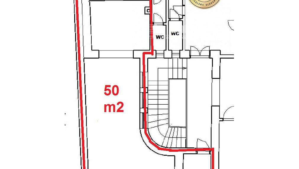 MARTIN- centrum prenájom obchodného priestoru, 50m2