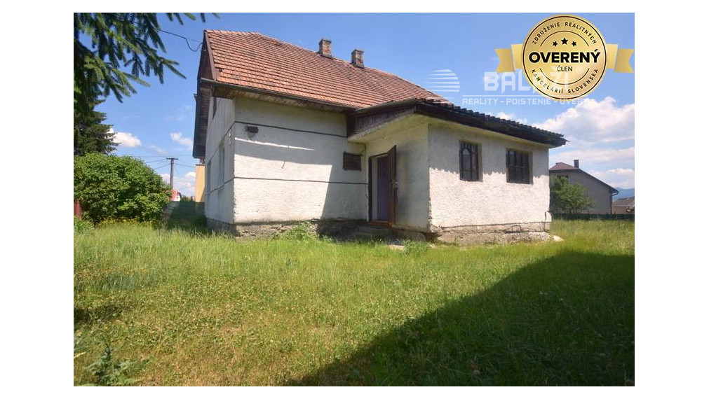 Martin -  Podháj, 3 izb. dom, pozemok 550m2 