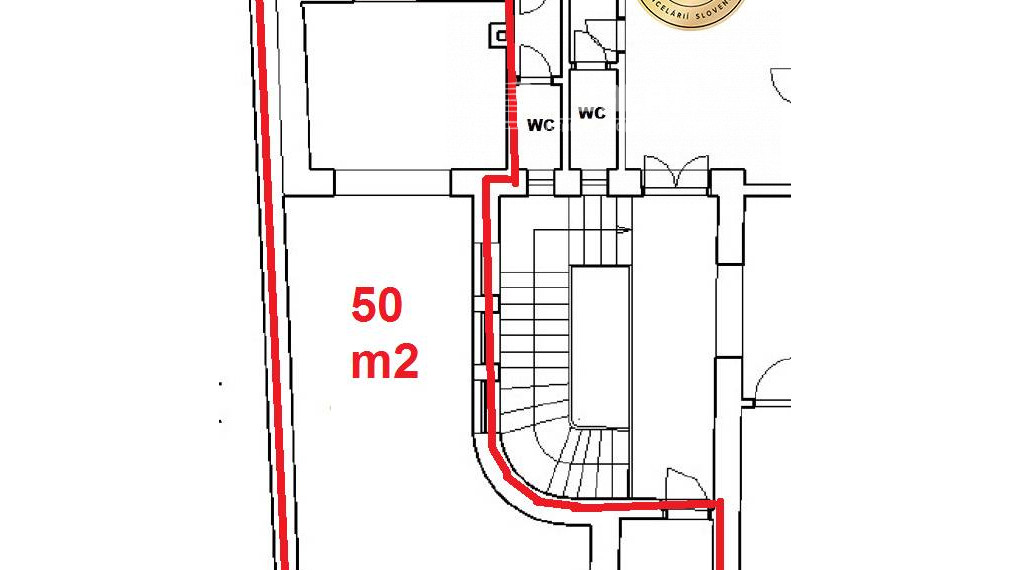 MARTIN- centrum prenájom obchodného priestoru, 50m2