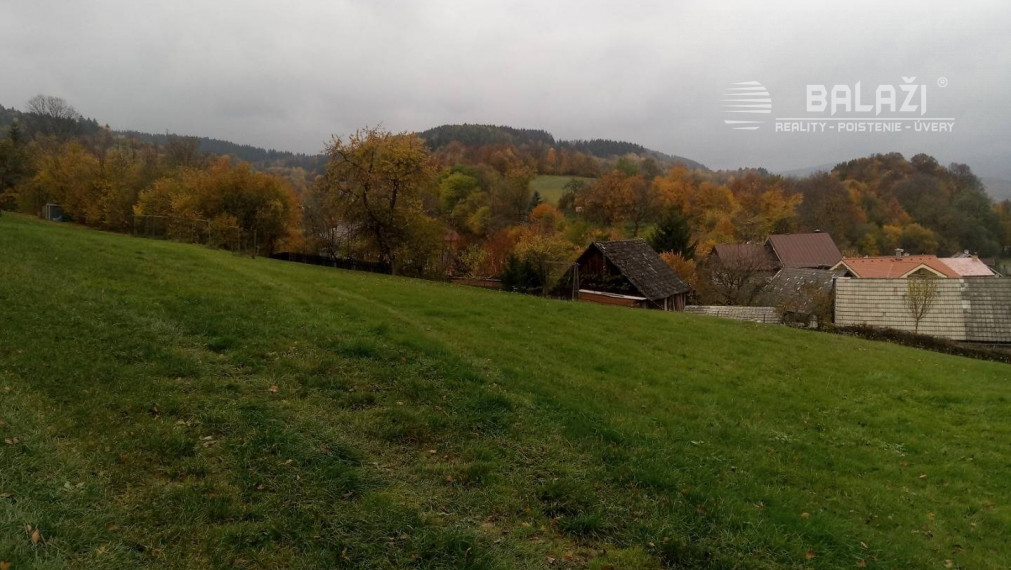 NEZBUDSKÁ LÚČKA - Pozemok 544 m2 podiel z celkovej výmery 2177m2 