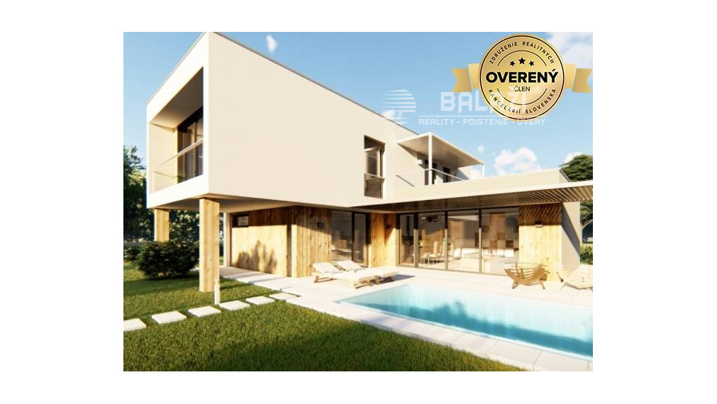 DREVODOM - NÍZKOENERGETICKÝ 5 izbový, 174 m2, okr. Martin