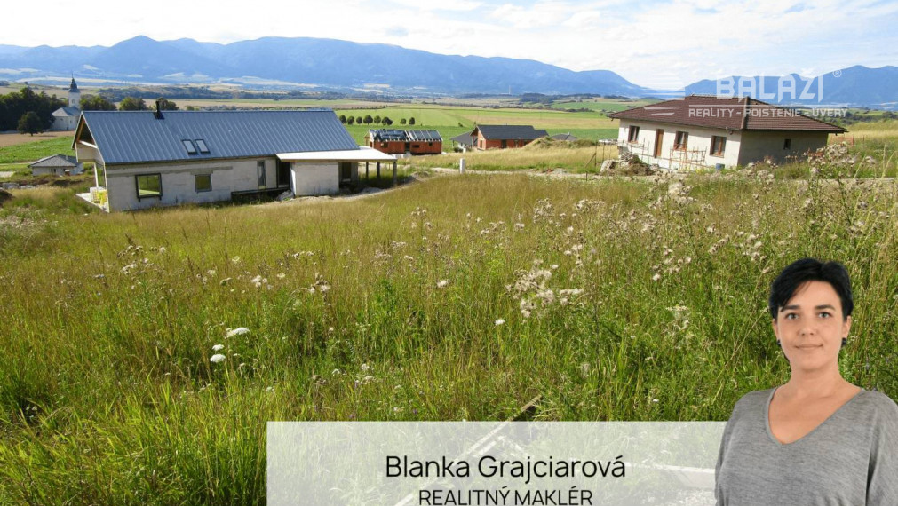 NECPALY- stavebný pozemok 520 m2, okr. Martin + stavebné povolenie