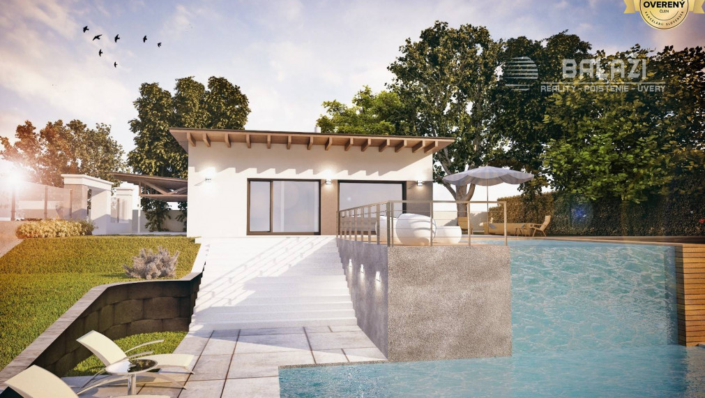 DREVODOM - NÍZKOENERGETICKÝ 3 izbový, 86 m2, okr. Hlohovec