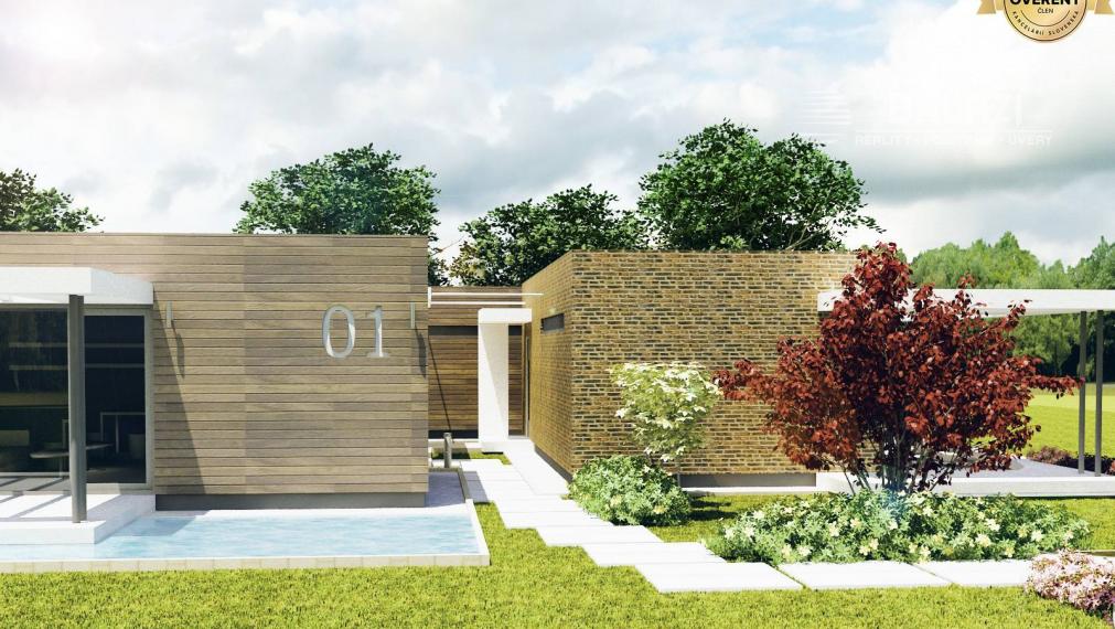 DREVODOM - NÍZKOENERGETICKÝ 2 izbový, 42 m2, okr. Topoľčany