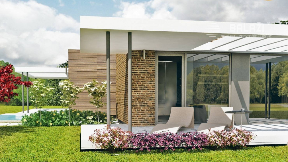SMALLVILLE_NÍZKOENERGETICKÝ DREVODOM 2 izbový, 42 m2, okr. Ilava