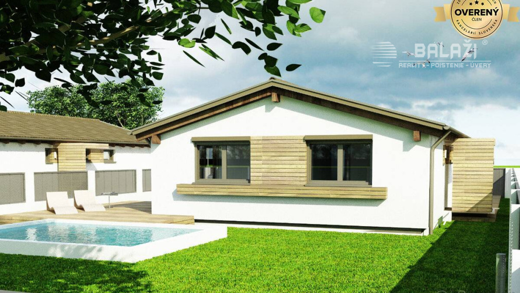 TURANY - Rodinný dom v štvorizbovom prevedení - novostavba 450m2 