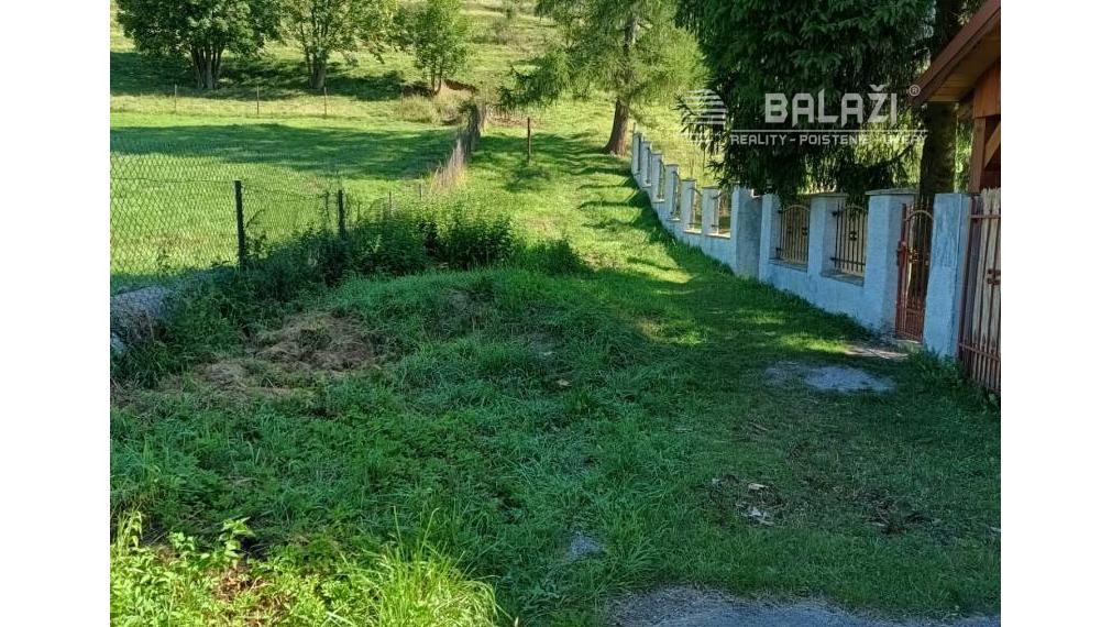 STAVEBNÝ POZEMOK - vo výmere 1036 m2 v obci Vrícko okr. Martin