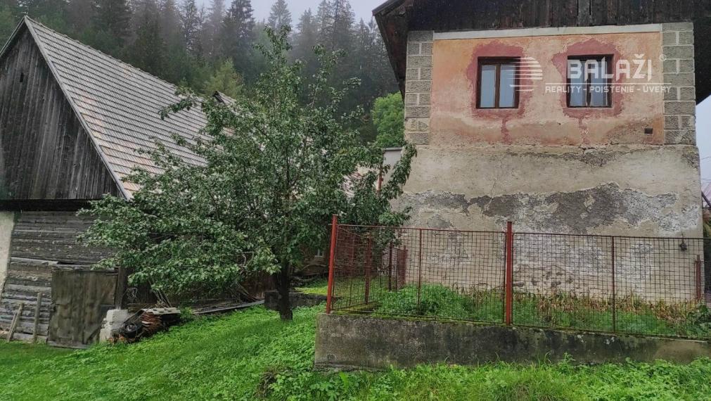 ČREMOŠNÉ-chalupa na pozemku 700m2  