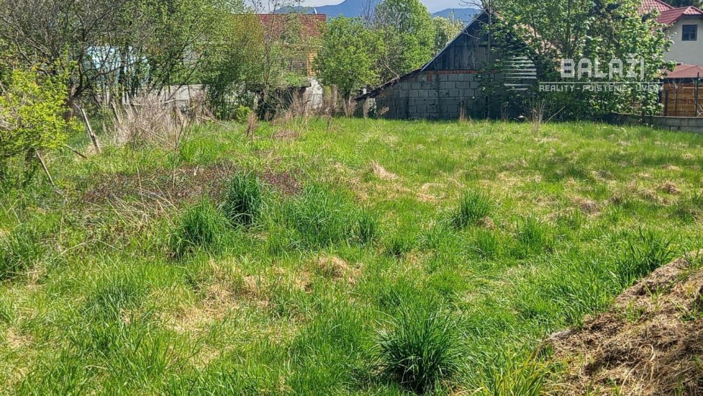 SUČANY-HRABINY stavebný pozemok  460 m2 - pri potoku