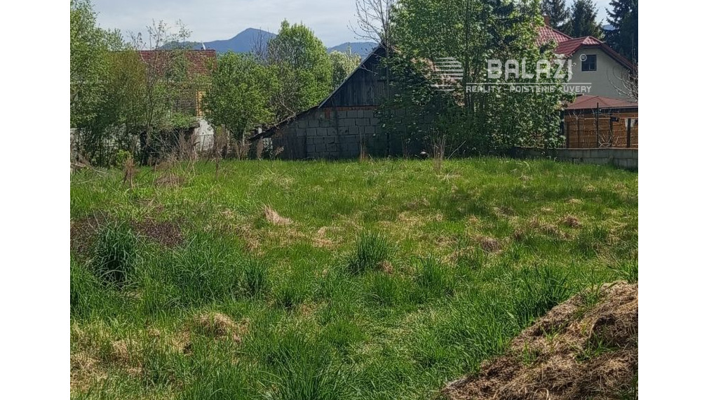 SUČANY-HRABINY stavebný pozemok  460 m2 - pri potoku