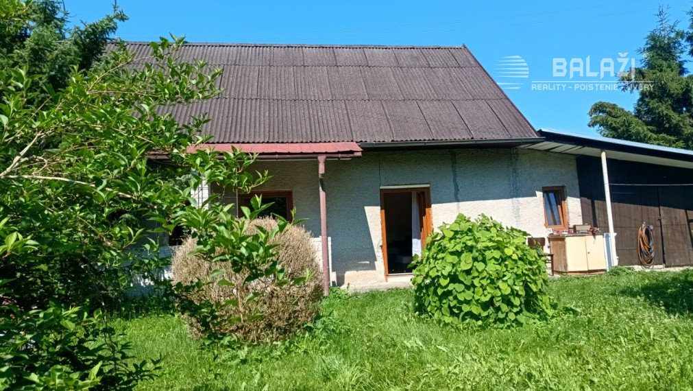 Rodinný dom s pozemkom 562 m2 VRÍCKO okr. Martin