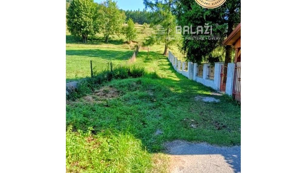STAVEBNÝ POZEMOK - vo výmere 1036 m2 v obci Vrícko okr. Martin