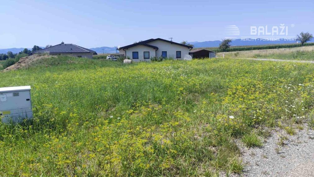 Stavebný pozemok o rozmere 834m2 TURČIANSKY MICHAL