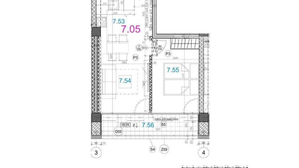 Prémiový byt s loggiou a parkovacím státím v projekte Vajnorská 21