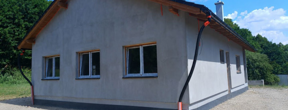 Novostavba - rodinný dom na kľúč -Tužina okr.Prievidza