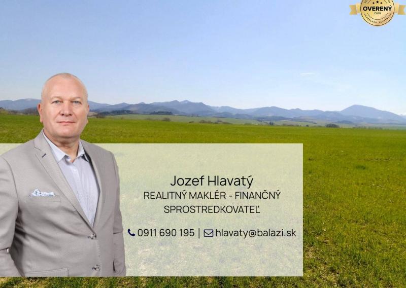 KOŠŤANY nad TURCOM, stavebný pozemok výmera 668 m2, okr. Martin